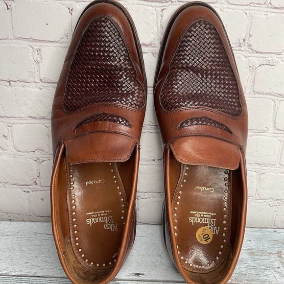 Allen Edmonds Other - Allen Edmonds Carlsbad Men's Chili Leather Loafers Size 10.5
